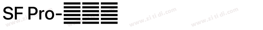 SF Pro字体转换 SF Pro字体转换